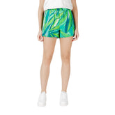 Green Viscose Shorts